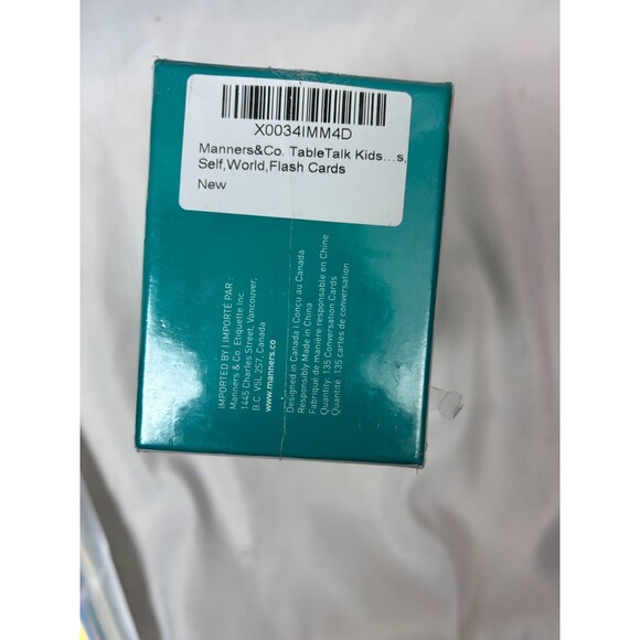 Manners & Co TABLE TALK Conversation Cards  For Kids + Family - Picture 3 of 4